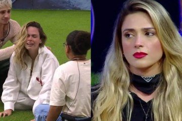 Nadja Pessoa usa morte de pai de Ana Paula para cutucar sister e é detonada -  (crédito: TV Globo/Record)