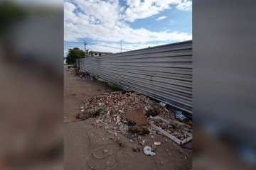 Em Santa Maria, existem dois pontos de papa-entulho -  (crédito: Divulga&ccedil;&atilde;o/DF Legal)