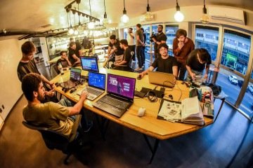 Empresa comemora mais uma no de atividades com evento  -  (crédito: Foto: divulgação/Brasília Game Hub)