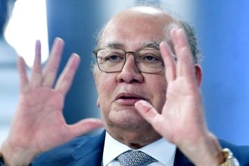 Ministro Gilmar Mendes no CB Poder.  -  (crédito: Ed Alves/CB)