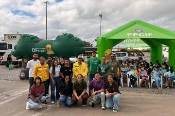 Ação educativa para prevenção de incêndios florestais ocorre nesta sexta (24) -  (crédito: Divulgação / Sema-DF)