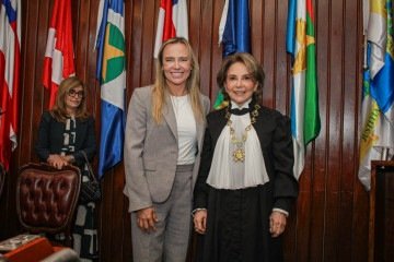 A cerimônia também foi transmitida ao vivo -  (crédito: Luh Fiuza/ Agência Brasília/Divulgação)