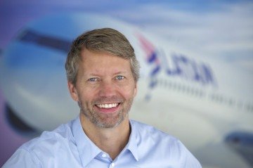 De acordo com Cadier, o Brasil ainda é um país onde se voa muito pouco -  (crédito: Roberto Setton / Latam / Divulgação)