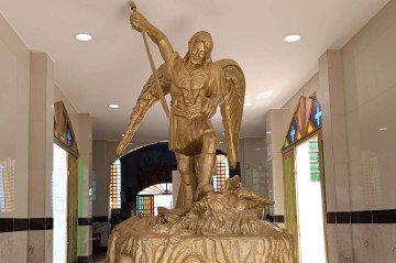 Dia de São Jorge reúne fé e tradição em Catedral de Taguatinga -  (crédito: Ana Carolina Alves/CB/DA Press)