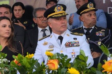 Coronel Rômulo Flávio Mendonça Palhares é o novo comandante-geral da PMDF -  (crédito: Carlos Silva / CB / D.A Press)