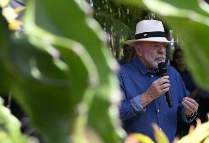 Lula visitou nesta quinta (23/4) a Feira Brasil na Mesa, realizada na Embrapa Cerrados, em Planaltina -  (crédito:   Carlos Vieira CB/DA Press) -Lula visitou nesta quinta (23/4) a Feira Brasil na Mesa, realizada na Embrapa Cerrados, em Planaltina -  (crédito:   Carlos Vieira CB/DA Press)