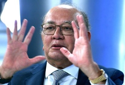  23/04/2026 Ed Alves CB/DA Press. CB Debate. Cidades. CB Poder recebe Ministro do STF Gilmar Mendes.  -  (crédito:  Ed Alves CB/DA Press) - 23/04/2026 Ed Alves CB/DA Press. CB Debate. Cidades. CB Poder recebe Ministro do STF Gilmar Mendes.  -  (crédito:  Ed Alves CB/DA Press)