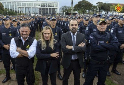 Polícia Militar do DF promove 652 policiais. Destes, 490 foram beneficiados com redução de interstício -  (crédito: PMDF) -Polícia Militar do DF promove 652 policiais. Destes, 490 foram beneficiados com redução de interstício -  (crédito: PMDF)