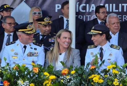 Solenidade de passagem do comando-geral da Polícia Militar do DF -  (crédito: Carlos Silva / CB / D.A Press) -Solenidade de passagem do comando-geral da Polícia Militar do DF -  (crédito: Carlos Silva / CB / D.A Press)