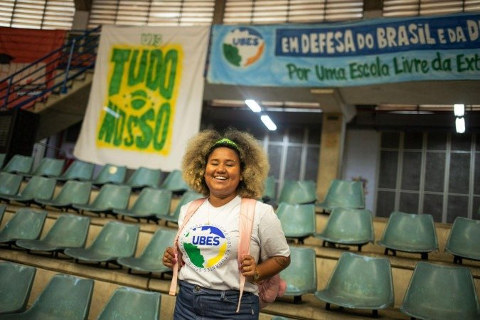 Roberta Pontes, presidente da União Brasileira dos Estudantes Secundaristas (Ubes) -  (crédito: Divulgação/Ubes)