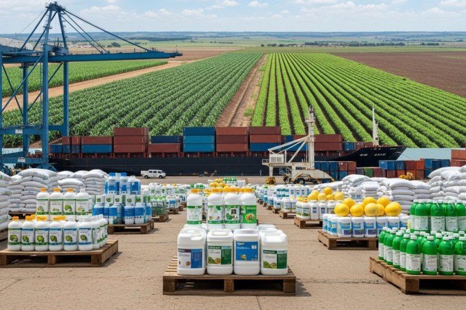 Exportações de insumos agrícolas batem recorde de janeiro a março