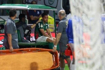 Vitor Roque terá que passar por cirurgia no Palmeiras  -  (crédito: Foto: Cesar Greco/Palmeiras)