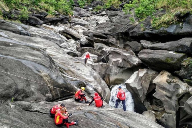 Resgate do corpo de Jacob Vilar no Vale da Lua, na Chapada dos Veadeiros