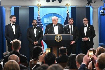 'Ele é um homem doente', disse Trump sobre o suspeito  -  (crédito:  AFP)