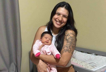  Ludmila: Além de me ajudar a sentir menos dor, ela sempre deixava a situação mais tranquila
 -  (crédito: Arquivo Pessoal)