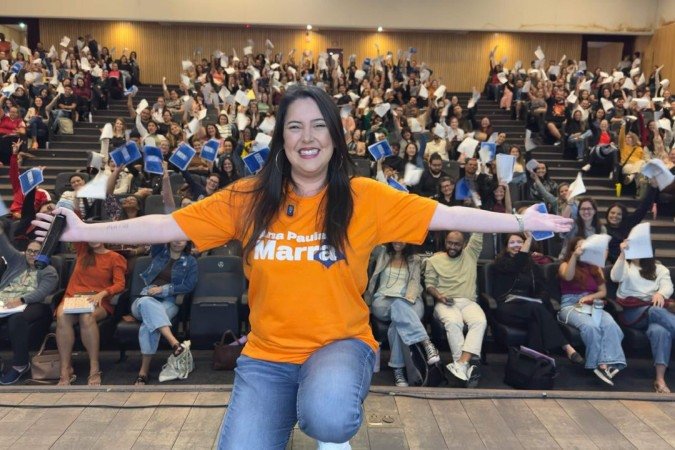 Ana Paula Marra deixou a Secretaria de Desenvolvimento Social e, agora, ministra aulas em cursinhos preparatórios para o concurso da Sedes -  (crédito: Divulgação)