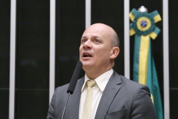 Cabo Gilberto (PL-PB) faz apelo a senadores contra indicação de Jorge Messias ao STF. -  (crédito: Foto: Kayo Magalhães / Câmara dos Deputados)