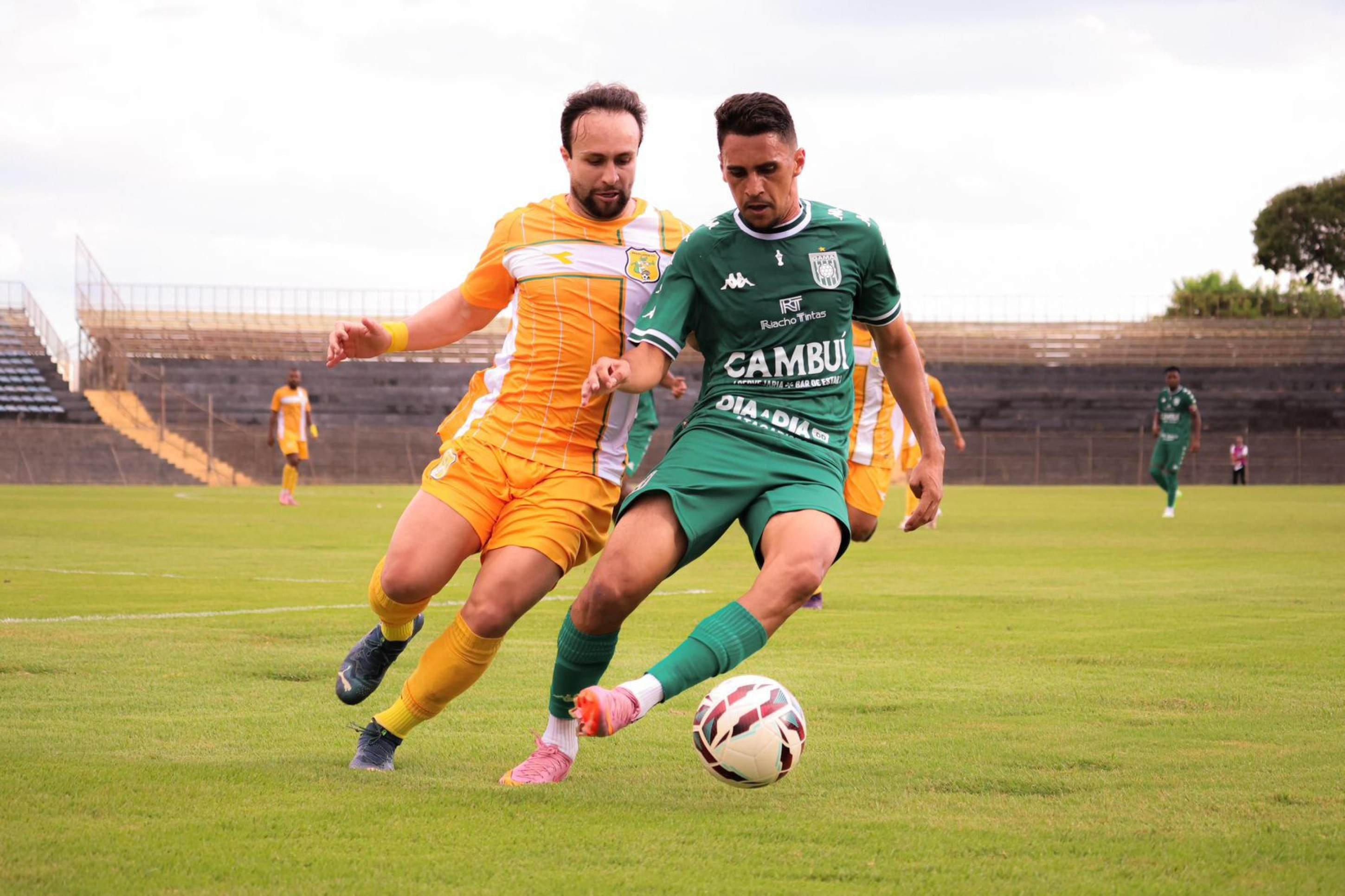 Brasiliense e Gama empatam em jogo truncado pela Série D