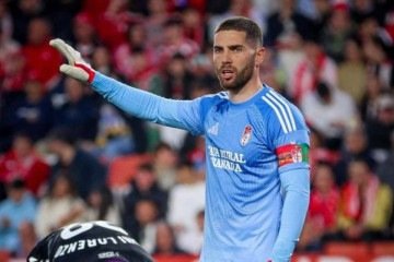 Luca Zidane, do Granada, é titular da seleção da Argélia -  (crédito: Foto: Divulgação / Granada)
