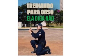 Vídeo foi compartilhado nas redes sociais -  (crédito: PMDF/Divulgação)