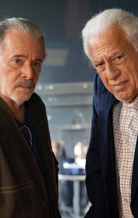 Tony Ramos e Antonio Fagundes: encontro de gigantes - (crédito: Globo/Divulgação) Tony Ramos e Antonio Fagundes: encontro de gigantes - (crédito: Globo/Divulgação)
