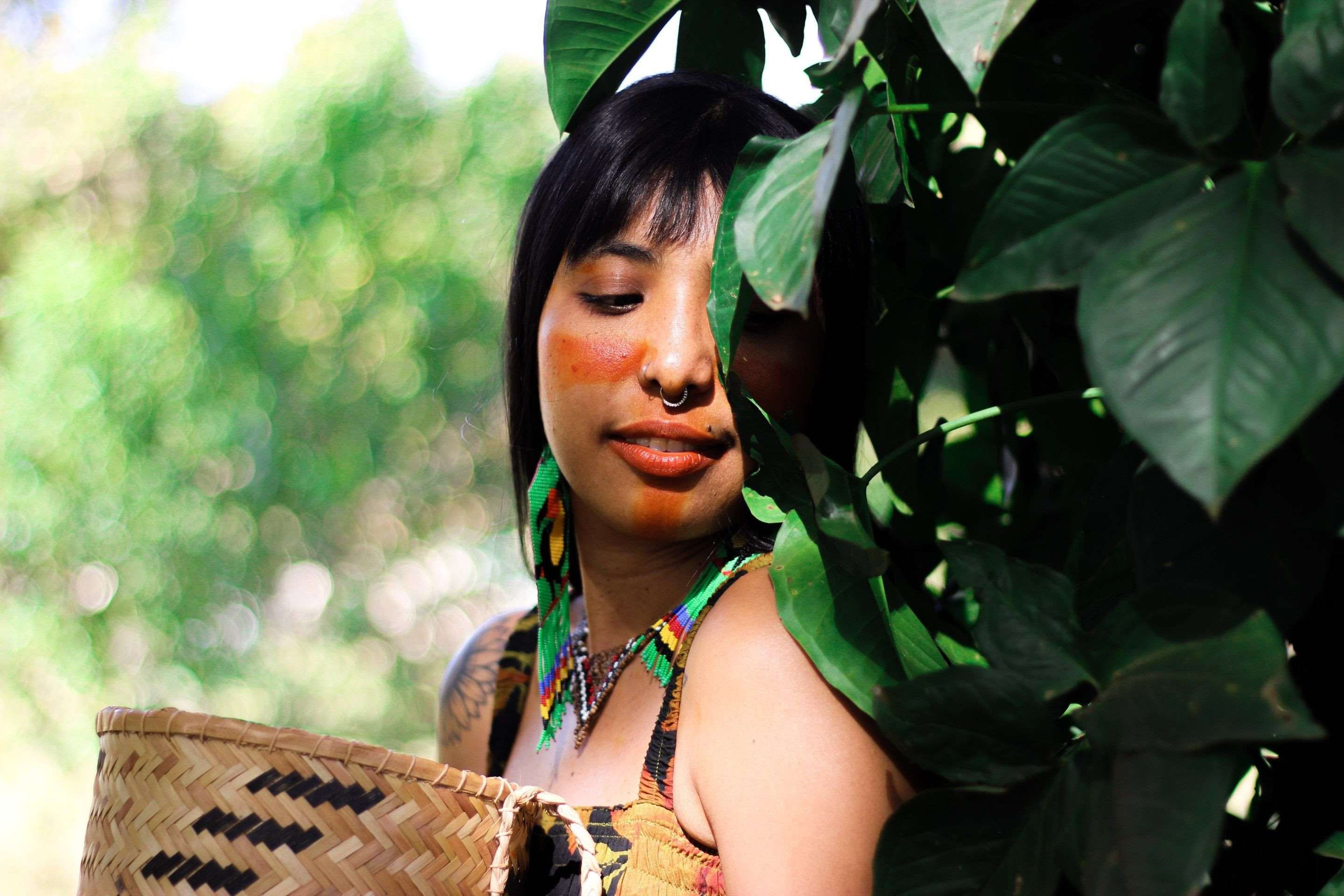  Denize Passos construiu um ensaio baseado na ideia de colheita ? de plantas e de aprendizados