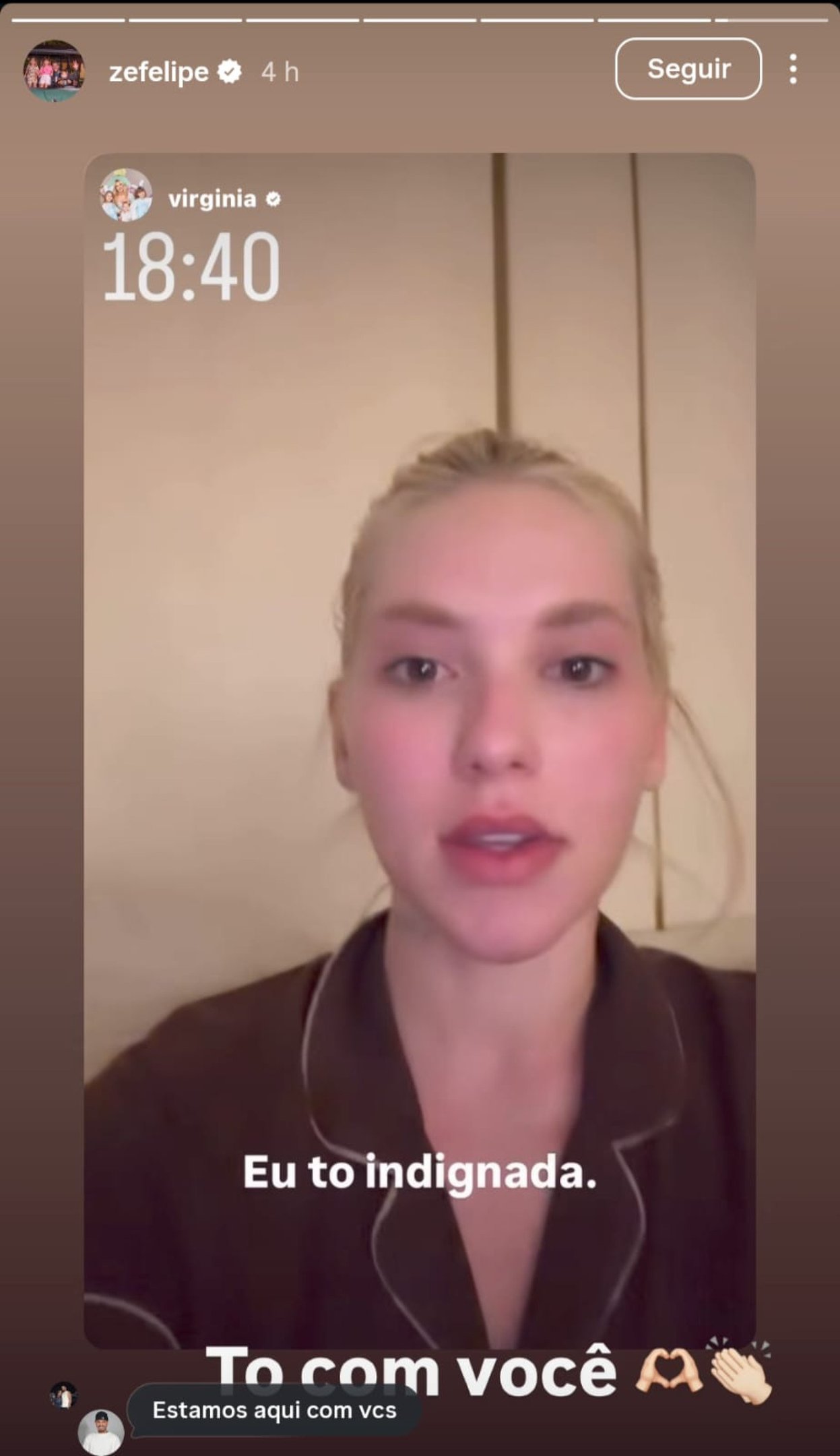 Z&eacute; Felipe responde Luana Piovani