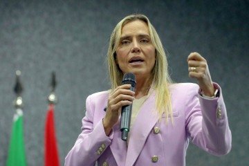 Celina Leão afirmou que está otimista quanto ao aval do Ministério da Fazenda ao empréstimo solicitado com o FGC para salvar o BRB -  (crédito: Lucio Bernardo Jr.)