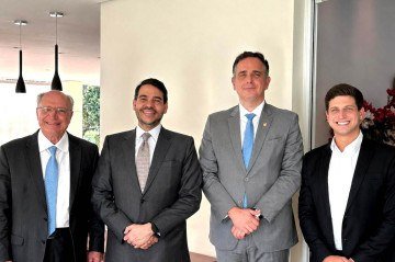 Messias participou de almoço com Alckmin, Pacheco e João Campos -  (crédito: PSB 40/Divulgação)