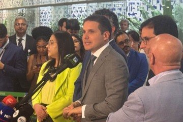 Hugo Motta definiu Alencar Santana como presidente e Léo Prates como relator da comissão da PEC da redução da jornada. -  (crédito: Wal Lima/CB/ Press)