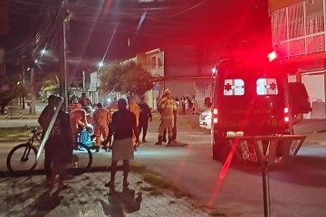 Ambos os suspeitos foram agredidos por cidadãos em via pública -  (crédito: Imagens cedidas ao Correio)