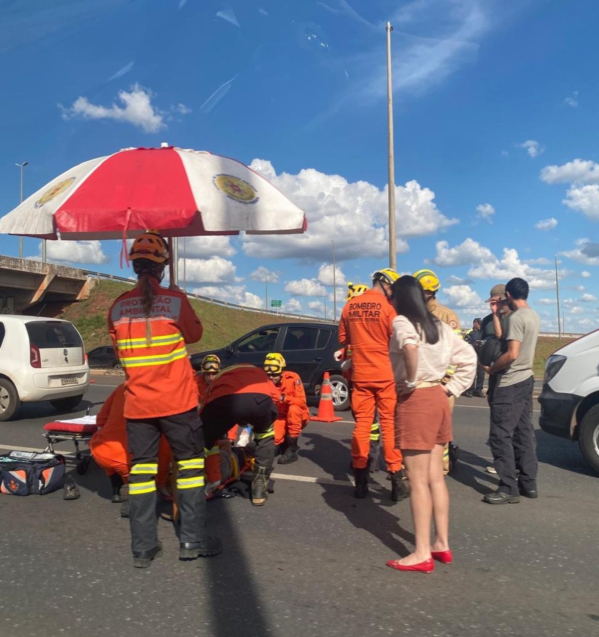 Acidente na EPTG na tarde desta ter&ccedil;a-feira (28/4)