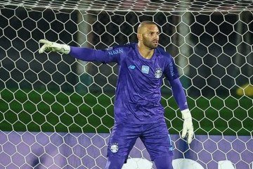 Weverton atualmente é o goleiro do Grêmio -  (crédito: FOTO: LUCAS UEBEL/GREMIO FBPA)