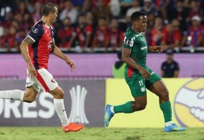 Arias lamentou empate do Palmeiras no Paraguai  -  (crédito: Foto: Cesar Greco/ Palmeiras) -Arias lamentou empate do Palmeiras no Paraguai  -  (crédito: Foto: Cesar Greco/ Palmeiras)