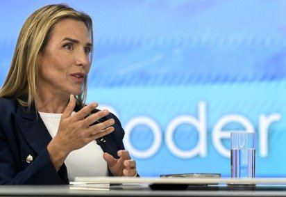 Correio recebeu a governadora Celina Leão (PP) para entrevista no CB.Poder nesta quarta-feira (29/04). -  (crédito:  Carlos Vieira CB/DA Press)
