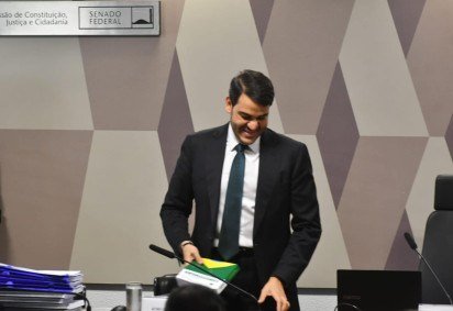 Jorge Messias é sabatinado na CCJ do Senado por vaga no STF -  (crédito: Ed Alves/CB/D.A Press) -Jorge Messias é sabatinado na CCJ do Senado por vaga no STF -  (crédito: Ed Alves/CB/D.A Press)