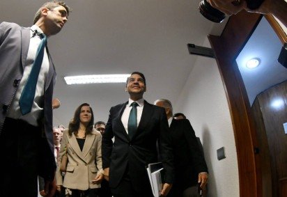 Jorge Messias chega ao Senado para a sabatina -  (crédito: Ed Alves/CB/D.A Press) -Jorge Messias chega ao Senado para a sabatina -  (crédito: Ed Alves/CB/D.A Press)