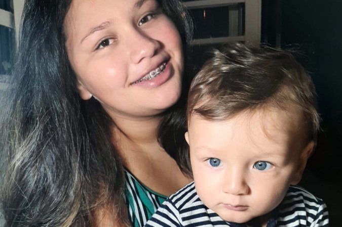 Kamille Silva tinha 15 quando descobriu a gravidez de Heitor, 5 anos