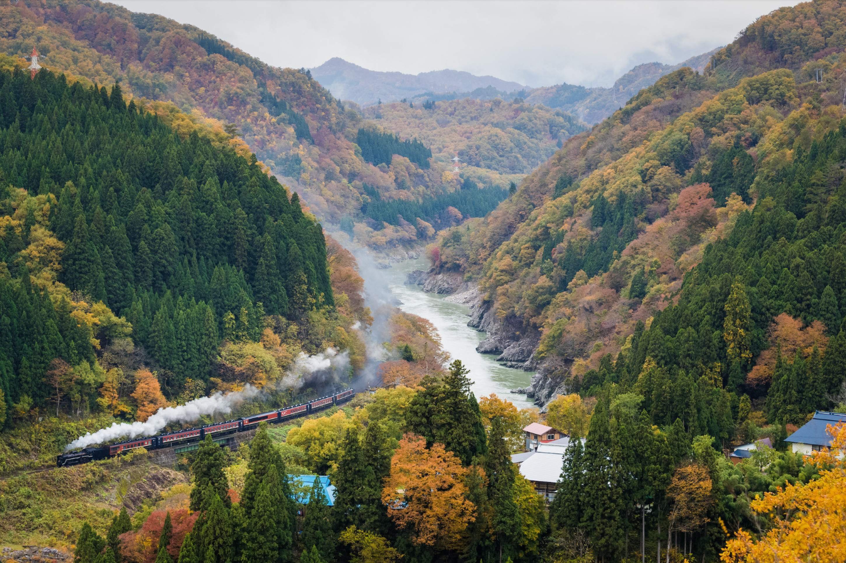 6 Viagens de trem deslumbrantes pelo Japão