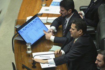 Alcolumbre é acusado pela base do Planaltro, desde a sessão que rejeitou Messias no STF, de ter fechado um acordão com os bolsonaristas -  (crédito: Saulo Cruz /Agência Senado)