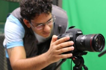 os participantes podem integrar a produção de um curta-metragem, vivenciando etapas do processo audiovisual -  (crédito: Divulgação/Play Curso 2)