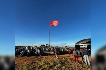 A mobiliza&ccedil;&atilde;o atual ocorre exatamente um ano ap&oacute;s um protesto similar realizado no Recanto das Emas -  (crédito: Divulga&ccedil;&atilde;o/MTST)