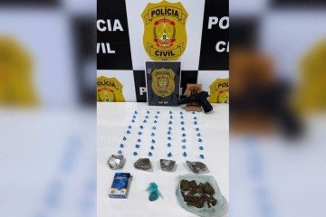 Tráfico de drogas termina com prisão de suspeito em Sobradinho II -  (crédito: PCDF/Divulgação)