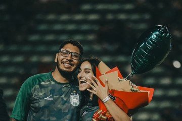 A relação de Giuly com o Gama nasce em casa e cresce com a vida. Inserida em uma família de torcedores do clube, a psicóloga desenvolveu a conexão com o alviverde cedo. -  (crédito: Mateus Dutra/@dutrafotos/Arquivo pessoal)