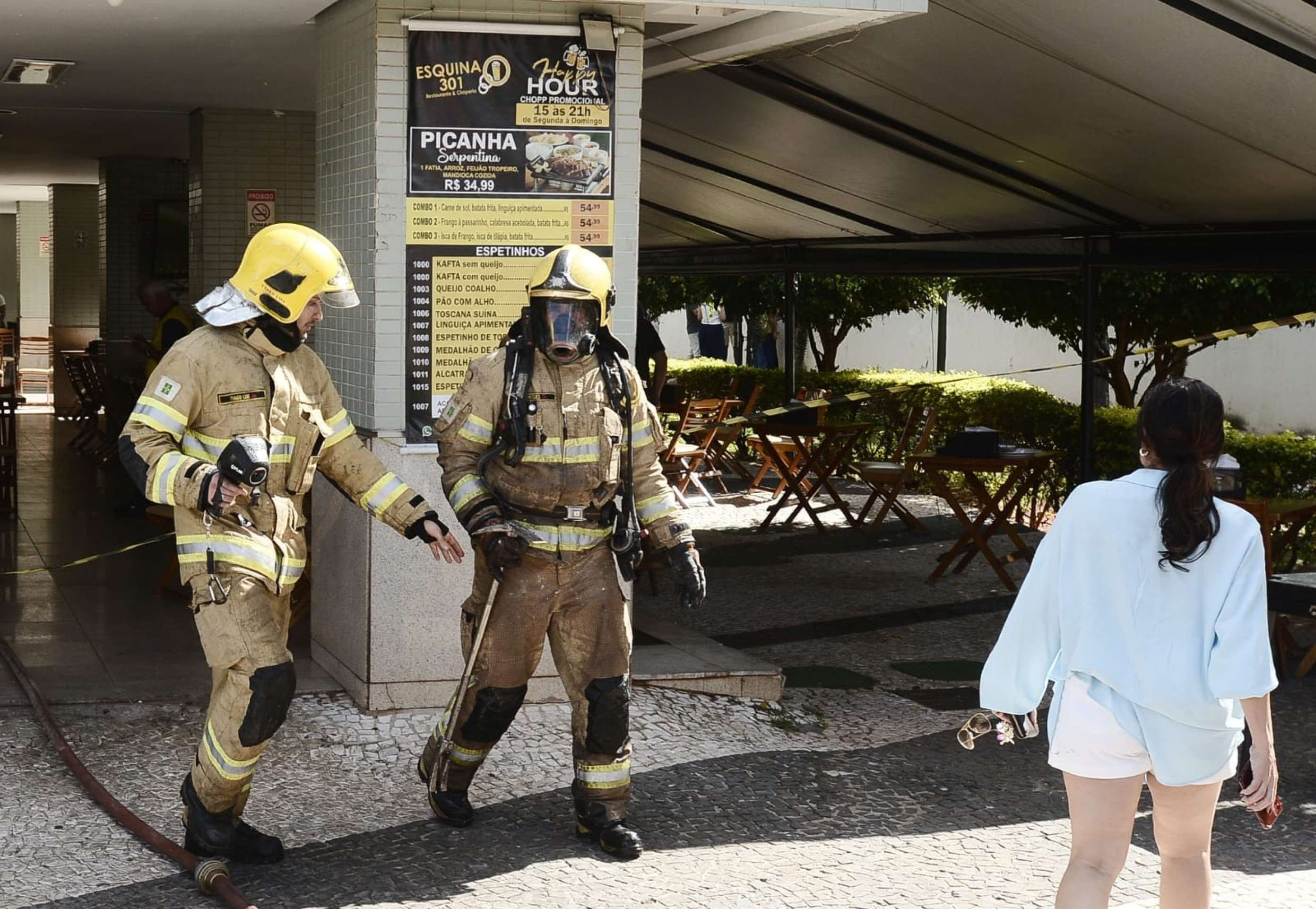 Pr&eacute;dio foi evacuado