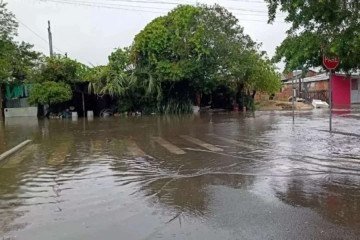 Segundo o Inmet, há risco de acúmulo de chuvas na região do sudeste gaúcho - (crédito: Defesa Civil do RS) Segundo o Inmet, há risco de acúmulo de chuvas na região do sudeste gaúcho - (crédito: Defesa Civil do RS)
