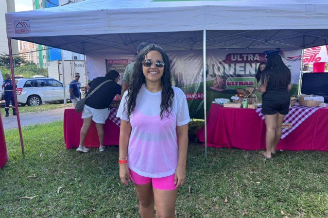 A educadora física Natália Marinho se mudou há três meses para a região administrativa 