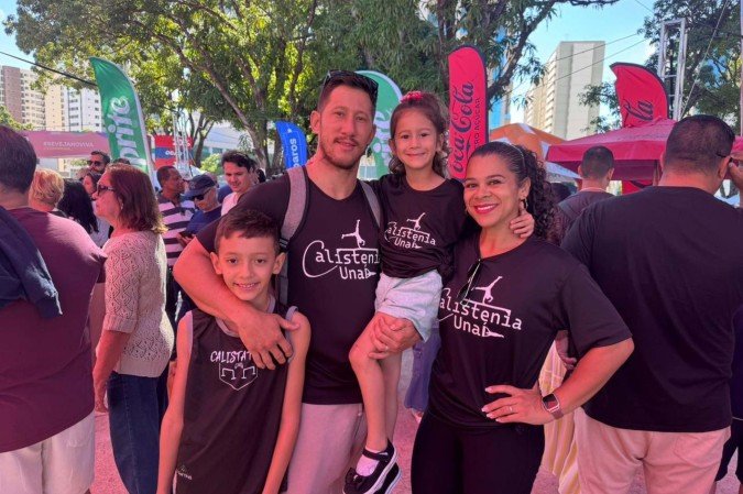 Helen Rodrigues e família 