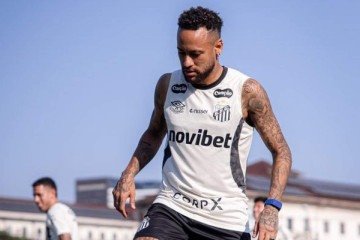 Neymar está no epicentro de nova polêmica  -  (crédito:  Foto: Raul Baretta/Santos)