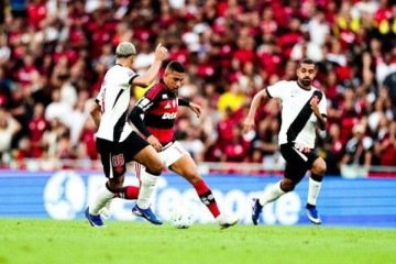 Flamengo e Vasco fizeram um jogo bastante movimentado no Maracanã -  (crédito: Foto: Gilvan de Souza / Flamengo)